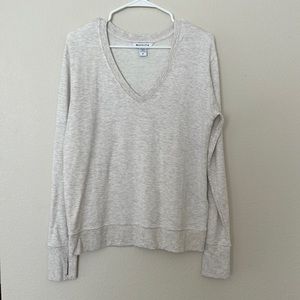 NWOT Athleta Sunrise v-neck sweatshirt